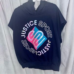 Justice hoodies - sz:L kids